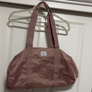 Herschel Supply Company Dusty Rose Nylon Tote with Dual Straps